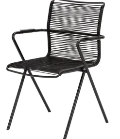 Acamp Gartenmöbel-Sets - Gartenmöbel-Set Alpha, bespannt, 5-teilig Anthrazit