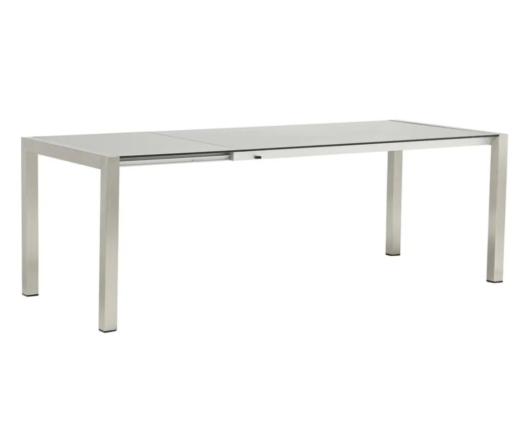 Acamp Esstisch-Gruppen|Gartenmöbel-Sets - Gartenmöbel-Set Ausziehtisch Auris und Stapelstuhl Auris, 7-teilig