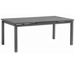 Acamp Gartenmöbel-Set Ausziehtisch Chicago und Stapelsessel Rom, 7-teilig Discount