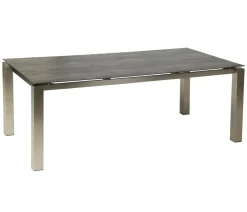 Acamp Esstisch-Gruppen|Gartenmöbel-Sets > Gartenmöbel-Set Keramiktisch Auris und Stapelstuhl Auris, 5-teilig