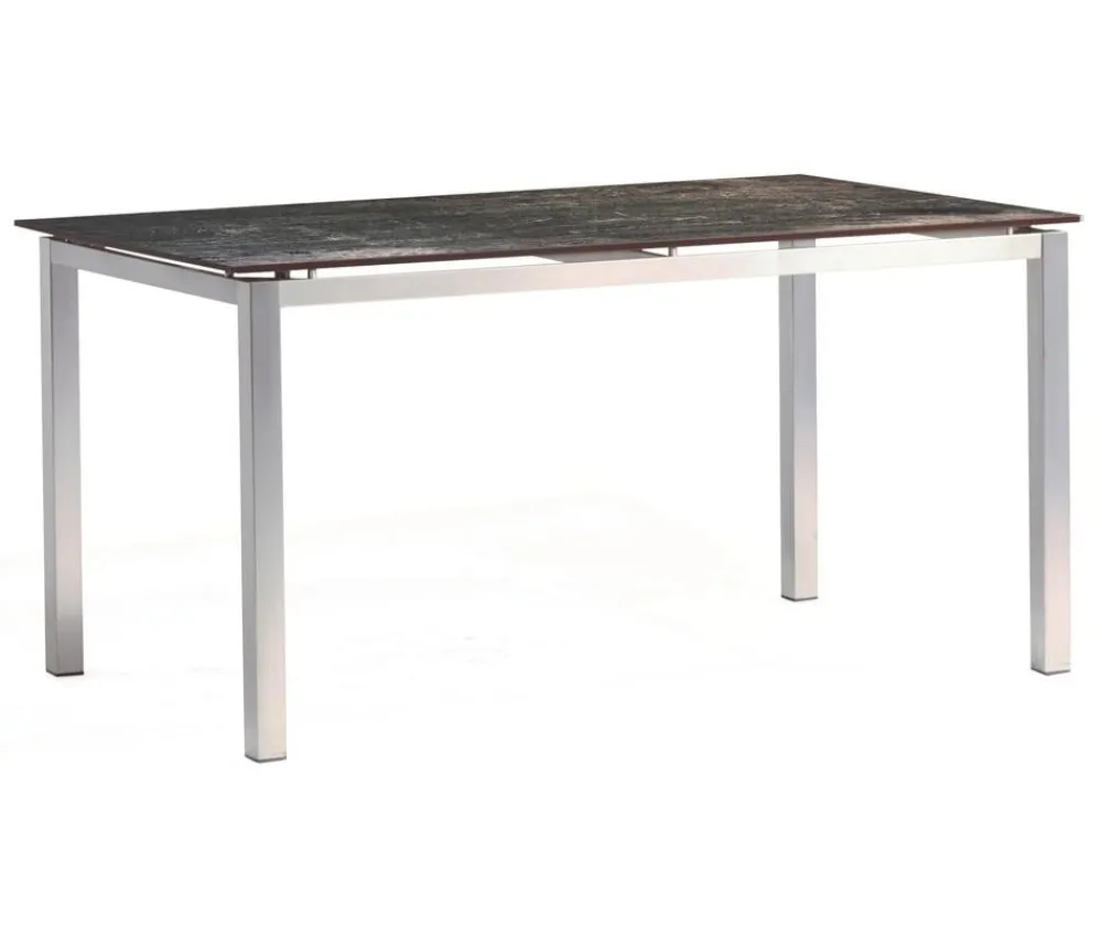 Acamp Esstisch-Gruppen|Gartenmöbel-Sets - Gartenmöbel-Set Tisch Skye und Stapelstuhl Auris, 5-teilig