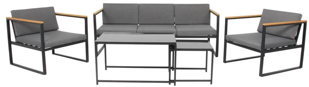 Acamp Loungemöbel|Gartenlounge-Sets - Lounge Space, 5-teilig