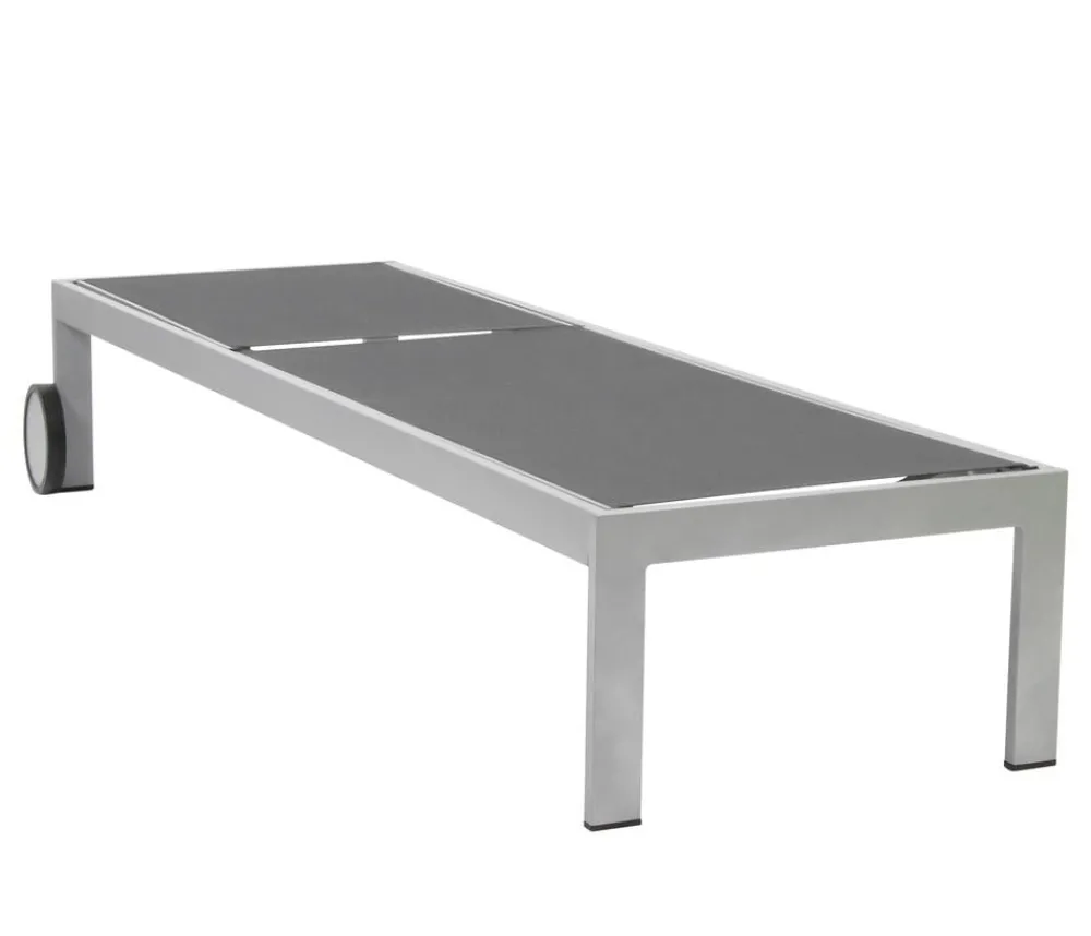 Acamp Rollliegen|Gartenliegen Aluminium > Sonnenliege Rimini, ca. B60/H35/T198 cm