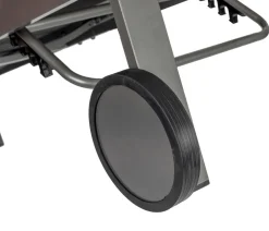 Acamp Sonnenliege Rimini, ca. B60/H35/T198 cm Schwarz Hot
