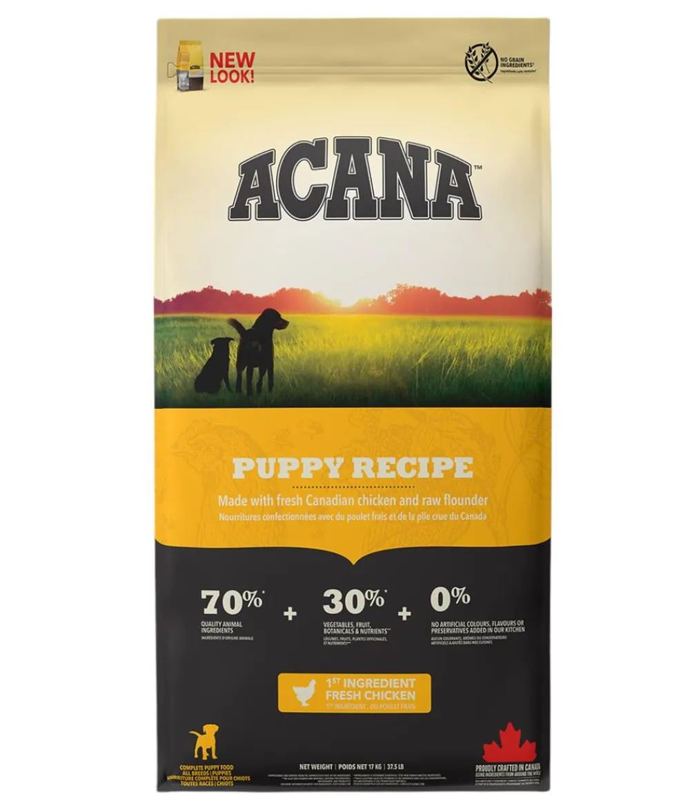 ACANA Trockenfutter für Hunde Heritage Puppy Recipe