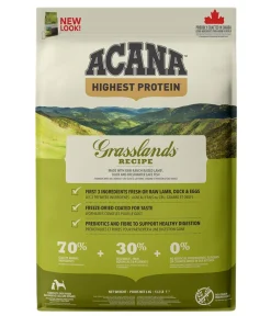 ACANA Trockenfutter Hund > Trockenfutter für Hunde Regionals Dog Grasslands, Adult, Ente & Lamm