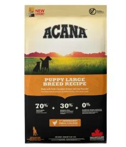 ACANA Trockenfutter für Hunde Heritage Puppy Large Breed Recipe Outlet