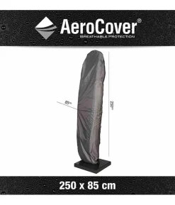 Aerocover Ampelschirmhülle für Schirme m. gebogenem Rohr Ø 350 cm Dunkelgrau Sale