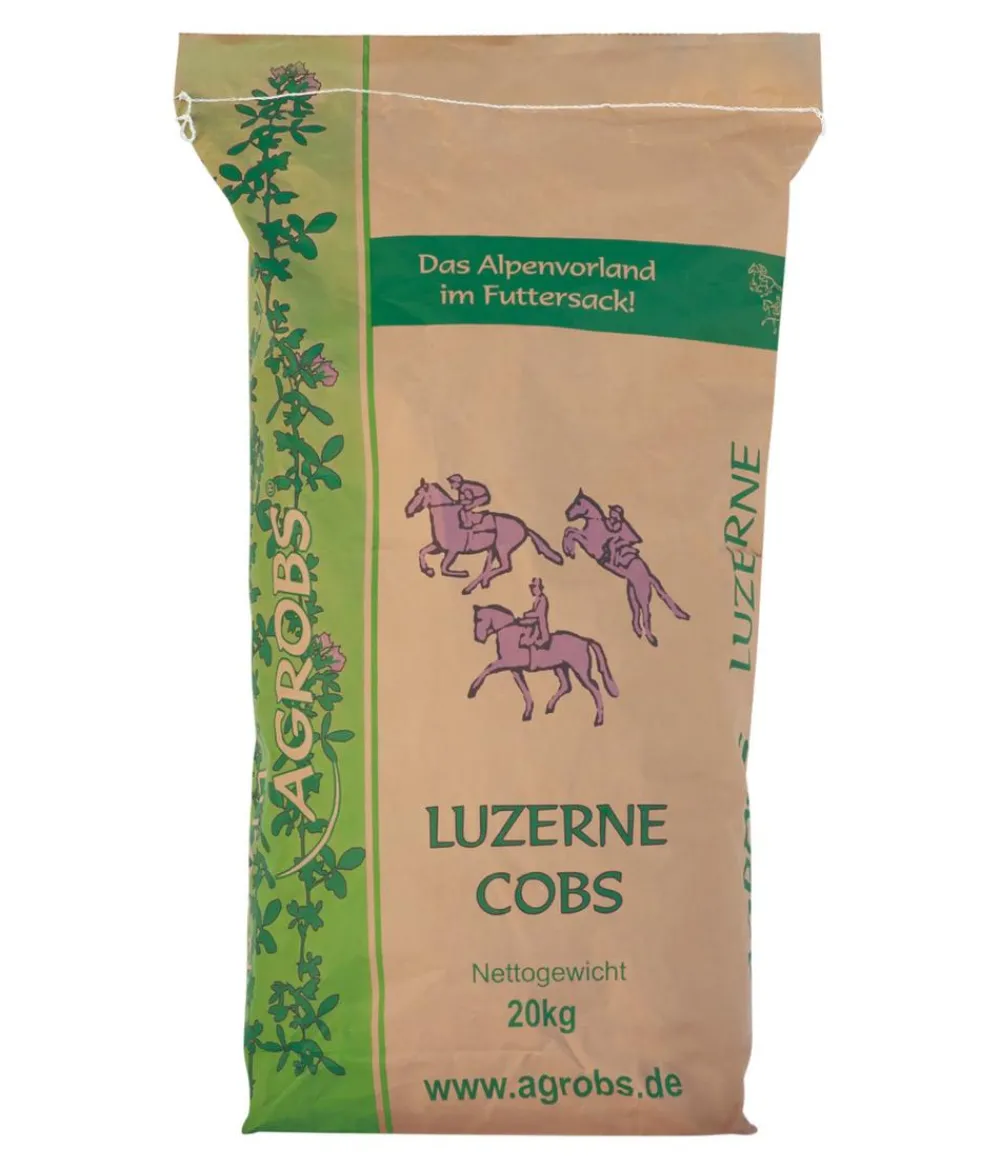 Agrobs Pferdefutter Luzernecobs, 20 kg Hot