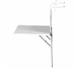 Alco Balkontische - Balkonhängetisch, ca. B60/T40 cm Weiß