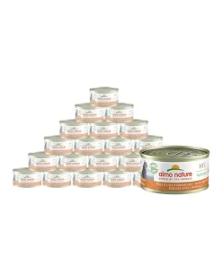 almo nature Nassfutter für Katzen HFC Natural, Huhn mit Käse, 24 x 70 g Clearance
