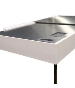 amtra Aquarium ALUX 450 LED, ca. B150/H65/T55 cm, 450 l Weiß Outlet