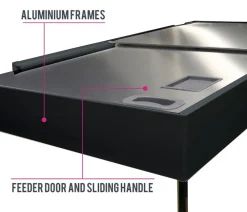 amtra Aquarium Komplettsets > Aquarium Kombination ALUX 450 LED, ca. B150/H148/T55 cm, 450 l