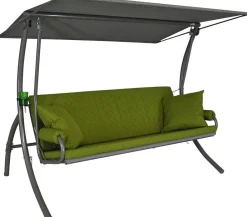 Angerer Hollywoodschaukeln - Hollywoodschaukel Elegance Joy apfel, 3-Sitzer
