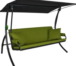 Angerer Hollywoodschaukeln > Hollywoodschaukel Elegance Joy apfel, 3-Sitzer