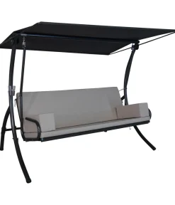 Angerer Hollywoodschaukeln - Hollywoodschaukel Elegance, 40 x 130 x 210 cm Beige