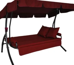 Angerer Hollywoodschaukel Trend Joy bordeaux, 3-Sitzer New