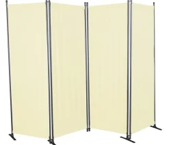 Angerer Sichtschutz - Paravent Swingtex, 4-teilig Beige