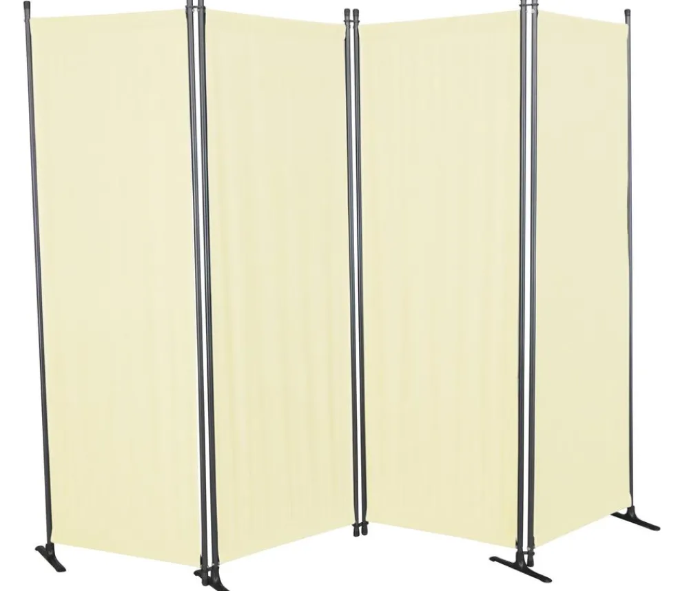 Angerer Sichtschutz - Paravent Swingtex, 4-teilig Beige