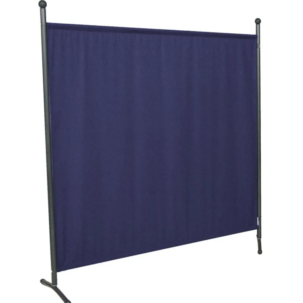 Angerer Sichtschutz - Stellwand groß, 178 x 178 cm Dunkelblau