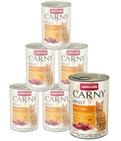 animonda CARNY® Nassfutter Katze > Nassfutter für Katzen Adult, 6 x 400 g