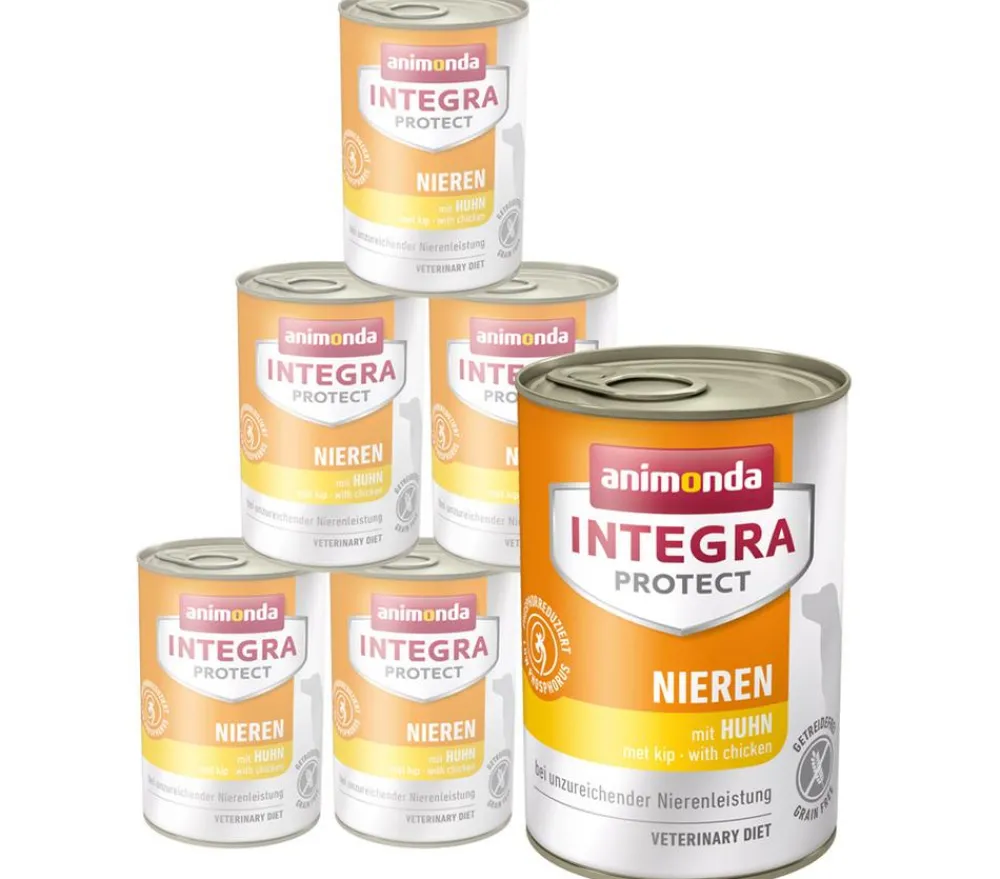 animonda INTEGRA PROTECT Nassfutter für Hunde Adult Nieren 6 x 400 g Outlet