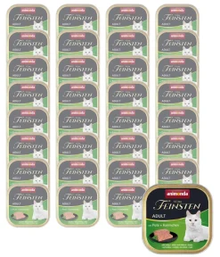 animonda VOM FEINSTEN Nassfutter für Katzen Adult, 32 x 100 g Hot