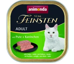 animonda VOM FEINSTEN Nassfutter für Katzen Adult, 32 x 100 g Hot