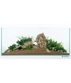 aquadeco Deko - Aquariumdeko Set Drachenstein Hellbraun