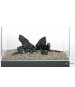 aquadeco Deko - Aquariumdeko Set Mini-Landschaft black Schwarz