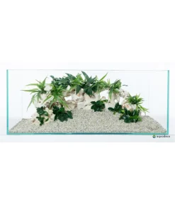 aquadeco Deko - Aquariumdeko Set Multi-Lochgestein Beige