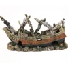 aquatlantis Deko - Aquariumdeko versunkenes Schiff, klein