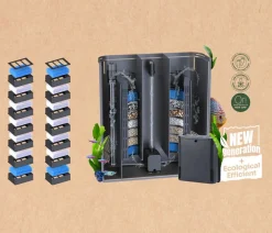 aquatlantis Aquarium Komplettsets > Aquarium Kombination Sublime Ultra 200x70, ca. B198,6/H157,4/T68,8 cm, 1016 l