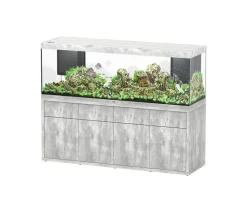 aquatlantis Aquarium Kombination Sublime Ultra 200x60, ca. B198,6/H152,2/T58,8 cm, 808 l Hellgrau Hot