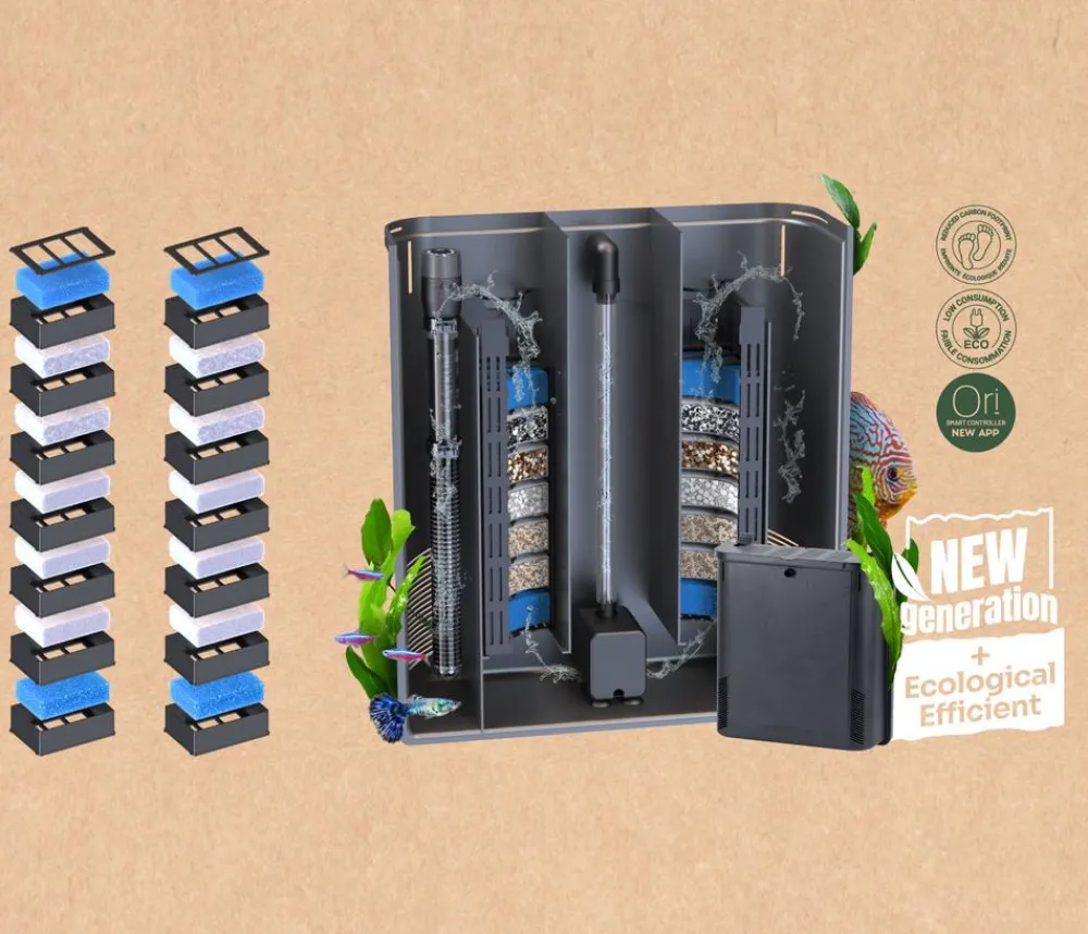 aquatlantis Aquarium Komplettsets > Aquarium Kombination Sublime Ultra Horizon 120, ca. B120,5/H143,9/T49 cm, 359 l