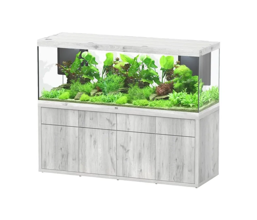 aquatlantis Aquarium Komplettsets > Aquarium Kombination Splendid Ultra 80, ca. B80,2/H138,9/T39,9 cm, 179 l