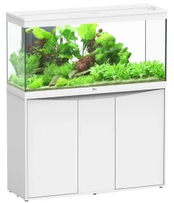 aquatlantis Aquarium Kombination Splendid Ultra 120, ca. B120,4/H143,9/T39,9 cm, 293 l Weiß Outlet