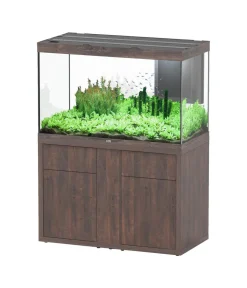 aquatlantis Aquarium Kombination Sublime Ultra 120x60, ca. B118,6/H157,5/T58,8 cm, 517 l Dunkelbraun Outlet