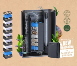 aquatlantis Aquarium Kombination Splendid Ultra 80, ca. B80,2/H138,9/T39,9 cm, 179 l Dunkelbraun Online