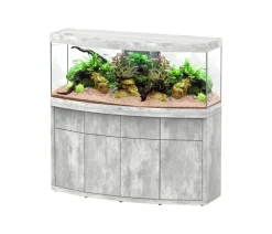 aquatlantis Aquarium Kombination Sublime Ultra Horizon 150, ca. B150,3/H143,9/T53,9 cm, 491 l Hellgrau Hot