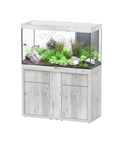 aquatlantis Aquarium Kombination Sublime Ultra 120x50, ca. B118,6/H152,2/T48,8 cm, 400 l Weiß