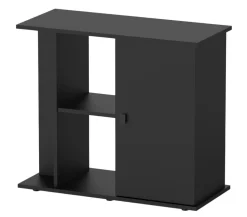 aquatlantis Aquarium Schrank Style LED 80x35cm 2.0 Schwarz New
