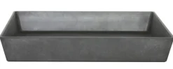 Artstone Blumentopf Untersetzer - Kunststoff-Untersetzer Ella Schwarz