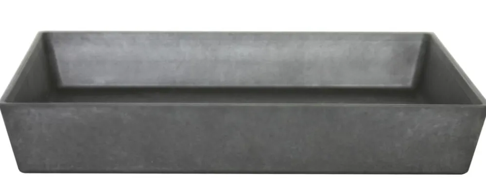 Artstone Blumentopf Untersetzer - Kunststoff-Untersetzer Ella Schwarz