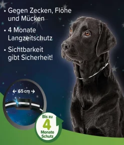 Beaphar Ungezieferschutz|Hundepflege & Hygiene > Zecken- und Flohschutzband für Hunde, 65 cm