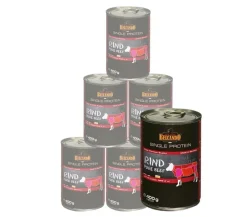 BELCANDO® Nassfutter für Hunde Single Protein, 6 x 400 g Discount