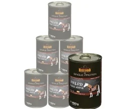 BELCANDO® Nassfutter Hund - Nassfutter für Hunde Single Protein, 6 x 400 g