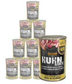 BELCANDO® Nassfutter Hund - Nassfutter für Hunde Adult, 12 x 400 g