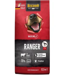 BELCANDO® Trockenfutter für Hunde Baseline Ranger Adult, Rind, 12,5 kg New