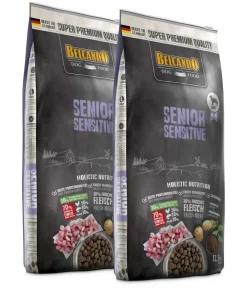 BELCANDO® Trockenfutter Hund - Trockenfutter für Hunde Senior Sensitive